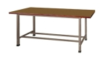 Bàn họp chân sắt, KT 1,2m x 2,4m